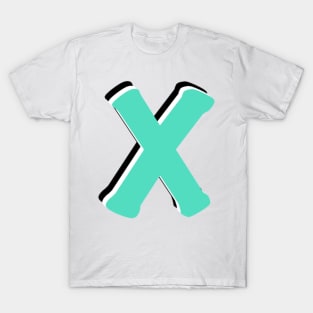 Letter X T-Shirt